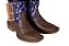 Bota Masculina Durango - Med Dog/Azul Bic - Solado Gel - Imagem 17