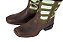 Bota Infantil Masculina Austin - Med Dog/Musgo USA - Solado Flex - Imagem 4