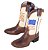 Bota Infantil Unissex Austin - Red Dog/Palha USA - Solado Flex - Imagem 13