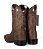 Bota Unissex Austin - Med Dog/Café Claro - Solado Flex - Imagem 9