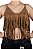 Top Feminino West Dust - Marrom / Gabriele - Imagem 2