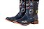 Bota Feminina Goyazes - Dallas Turquesa/Mustang Preto - Solado Couro - 263201 CC_03 - Imagem 3