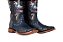 Bota Feminina Goyazes - Dallas Turquesa/Mustang Preto - Solado Couro - 263201 CC_03 - Imagem 6