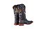 Bota Feminina Goyazes - Dallas Turquesa/Mustang Preto - Solado Couro - 263201 CC_03 - Imagem 10