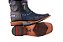Bota Feminina Goyazes - Dallas Turquesa/Mustang Preto - Solado Couro - 263201 CC_03 - Imagem 11