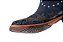 Bota Feminina Goyazes - Dallas Turquesa/Mustang Preto - Solado Couro - 263201 CC_03 - Imagem 14