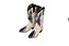 Bota Feminina Goyazes - Bico Fino - Austin Off White - Solado Couro - 266702 CC_01 - Imagem 7