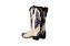 Bota Feminina Goyazes - Bico Fino - Austin Off White - Solado Couro - 266702 CC_01 - Imagem 14