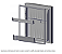 Porta Do Freezer Inox Geladeira / Refrigerador Electrolux Db84X A96985301 Original ( Apenas a Porta com a Gaxeta ) - Imagem 3