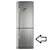 Porta Do Freezer Inox Refrigerador / Geladeira Electrolux DB52X / Db53X / Ib53X Codigo A99611401 Original ( Apenas a Porta com a Gaxeta ) - Imagem 4
