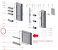 Porta Inox Freezer Geladeira Electrolux IM8S IM8IS A24800510 Original ( Apenas a Porta com a Gaxeta ) - Imagem 1