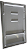 Porta Do Refrigerador Inox Geladeira Electrolux Dc51X A99568101 70203211 Original ( Apenas a Porta com a Gaxeta ) - Imagem 2
