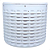 Cesto Com Anel Compensador Maquina De Lavar Electrolux Lac13 Lt13B 70203612 Original - Imagem 3