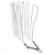 Resistencia Tubular 127v Geladeira Electrolux DF34 DF36 DF37 DF38A DF38X DF40A DFW35 DW39X 64684740 original - Imagem 1