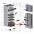 Prateleira Funda Da Porta Geladeira Electrolux Df35A Dc35A Rw35 Rde33 Re31 Df35X Re35 ( Ultima Prateleira Da Porta ) A99417801 - Imagem 5