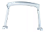 Moldura da tampa maquina de lavar Electrolux LED13 LED14 Codigo A21660201 Original - Imagem 5