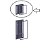Porta do Freezer Branca Geladeira / Refrigerador Electrolux DF42 / TF42 A99339704 70201028 Original ( Apenas a Porta ) - Imagem 1