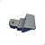 Fixador Puxador Inox Geladeira Electrolux DB52X DB53X IB53X DT52X TF51X TF52X A07412402 Original - Imagem 2