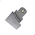Fixador Puxador Inox Geladeira Electrolux DB52X DB53X IB53X DT52X TF51X TF52X A07412402 Original - Imagem 1