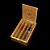CHARUTO VIRADOURO RED E BLACK CAIXA C/4 UNID. - Imagem 1