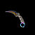Faca Karambit Multi-Color C/ Bainha e Cordão - Imagem 1