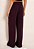 Calça Feminina Pantalona Textura Listra Uva - Imagem 4