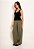 Calça Feminina Pantalona Com Pregas - Imagem 5