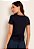 Blusa Feminina Baby Look Decote V Visco - Imagem 5