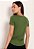 Blusa Feminina Baby Look Decote V Visco - Imagem 7