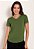 Blusa Feminina Baby Look Decote V Visco - Imagem 2