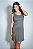 Vestido Feminino Canelado Com Detalhes - Imagem 1