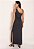 Vestido Feminino Longo Canelado - Imagem 8