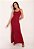 Vestido Longo Canelado com Fenda Lateral - Imagem 3
