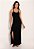Vestido Longo Canelado com Fenda Lateral - Imagem 2