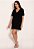 Vestido Curto Camisetão Texturizado - Imagem 1