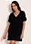 Vestido Curto Camisetão Texturizado - Imagem 3