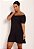 Vestido Modal Ombro a Ombro Com Punho - Imagem 1