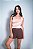 Shorts Feminino Canelado Bolso Faca - Imagem 1