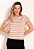 Blusa Feminina Listrada Com Alça Ajustável - Imagem 4