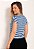 Blusa Feminina Listrada Com Alça Ajustável - Imagem 10