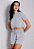 Shorts Feminino de Amarrar Cós Alto Franzido Detalhado - Imagem 6