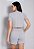 Shorts Feminino de Amarrar Cós Alto Franzido Detalhado - Imagem 7