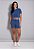 Shorts Feminino de Amarrar Cós Alto Franzido Detalhado - Imagem 4