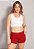 Shorts Curto Feminino Cós de Elástico Bella - Imagem 9