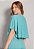 Cropped Feminino Manga Morcergo Piquet Bella - Imagem 8