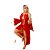 HOBBY LONGO EM TULE COM RENDA- VERMELHO- DOCE OLHAR - Imagem 2