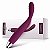 Vibrador Clitoriano ou Ponto G Cabeça Flexível LUXO Recarregável  5 Vel.- CICI - SVAKOM Vinho - Imagem 5