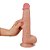 Prótese HIPER Realística 23,5 cm c/ Camada de Dupla Intensidade (PELE) - LOVETOY SLIDING-SKIN DUAL LAYER - Imagem 4