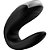 SATISFYER DOUBLE FUN BLACK - Vibrador Para Casais Luxuosos com Controle de App e Controle Remoto - Imagem 3