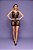 Mini Vestido Arrastão Sensual Preto Yaffa Y6050 - Imagem 1